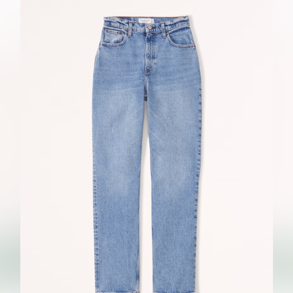 Abercrombie & Fitch Ultra High Rise 90s Straight Jean